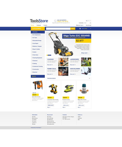 PrestaShop e-shop šablona na téma Nástroje a vybavení č. 43757