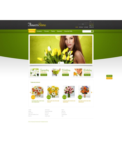 PrestaShop e-shop šablona na téma Květiny č. 44922