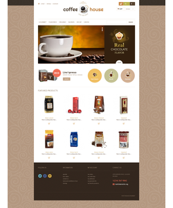 PrestaShop e-shop šablona na téma Café a restaurace č. 46849