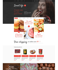 WooCommerce e-shop šablona na téma Café a restaurace č. 53892