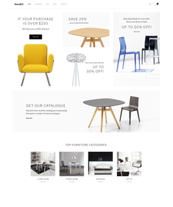 WooCommerce e-shop šablona na téma Interiér a nábytek č. 58923