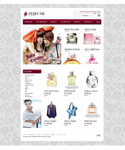 Zen Cart e-shop šablona na téma Krása č. 37699