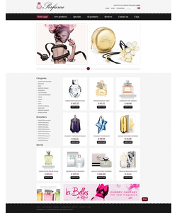 Zen Cart e-shop šablona na téma Krása č. 39209
