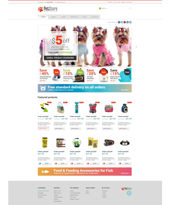 WooCommerce e-shop šablona na téma Zvířata č. 47513