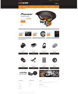 WooCommerce e-shop šablona na téma Auta č. 48071
