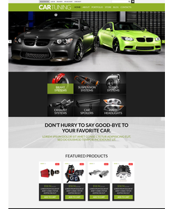 WooCommerce e-shop šablona na téma Auta č. 50988