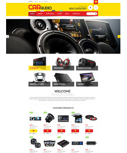 WooCommerce e-shop šablona na téma Auta č. 52521