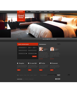 WordPress šablona na téma Hotely č. 43791