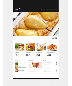 WordPress šablona na téma Café a restaurace č. 45241