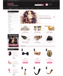 Magento e-shop šablona na téma Krása č. 48328