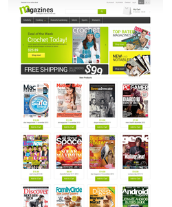Magento e-shop šablona na téma Média č. 49200