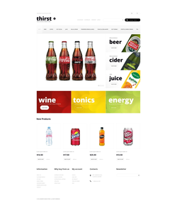 Magento e-shop šablona na téma Jídlo a pití č. 49293