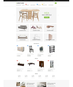 Magento e-shop šablona na téma Interiér a nábytek č. 53791