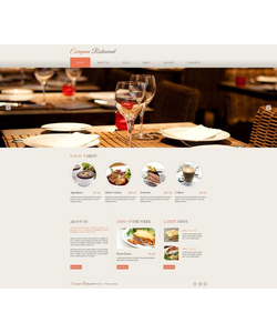 Moto CMS HTML šablona na téma Café a restaurace č. 46940