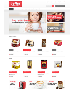 OpenCart e-shop šablona na téma Café a restaurace č. 46799
