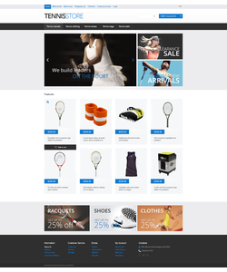 OpenCart e-shop šablona na téma Sport č. 47065