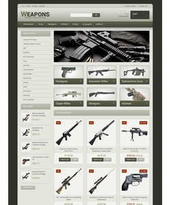 PrestaShop e-shop šablona na téma Vojenské č. 48317