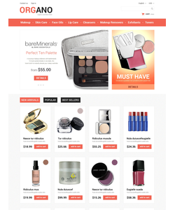 PrestaShop e-shop šablona na téma Krása č. 48995