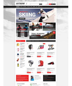 PrestaShop e-shop šablona na téma Sport č. 50127