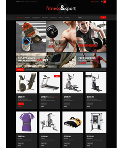 PrestaShop e-shop šablona na téma Sport č. 51850