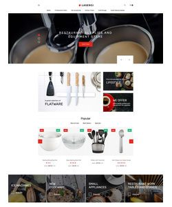 PrestaShop e-shop šablona na téma Café a restaurace č. 61353