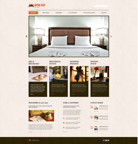 WordPress šablona na téma Hotely č. 54645